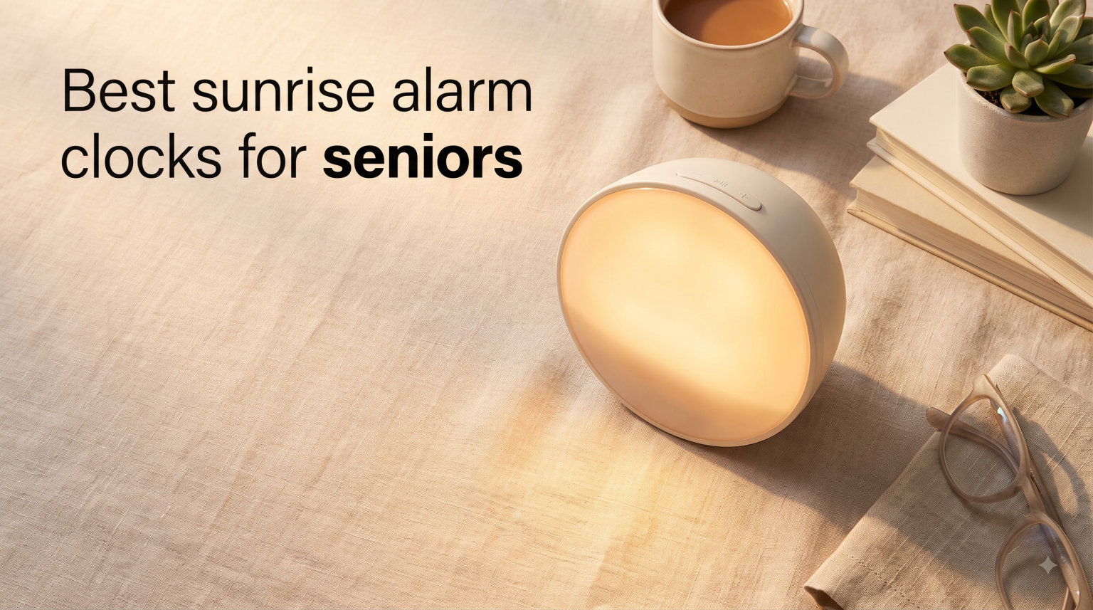 Best sunrise alarm clocks for seniors