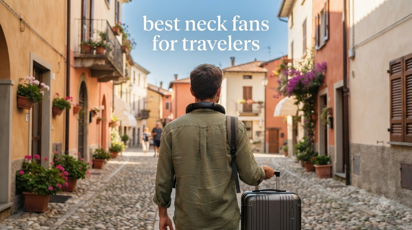 best neck fans for travelers