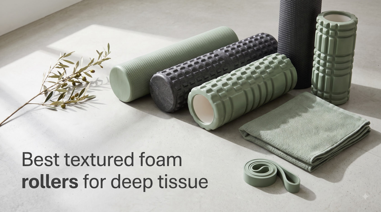 Best textured foam rollers for deep tissue