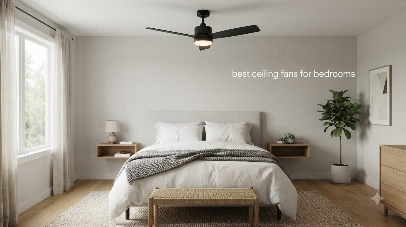 best ceiling fans for bedrooms