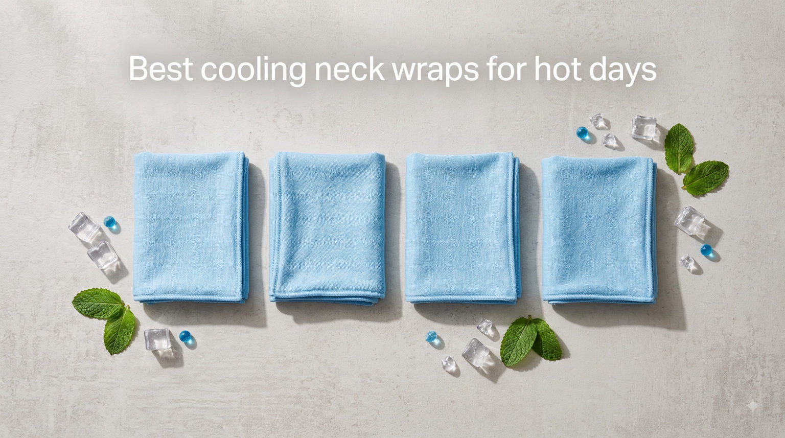 Best cooling neck wraps for hot days