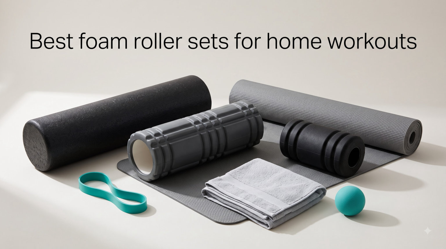 Best foam roller sets for home workouts