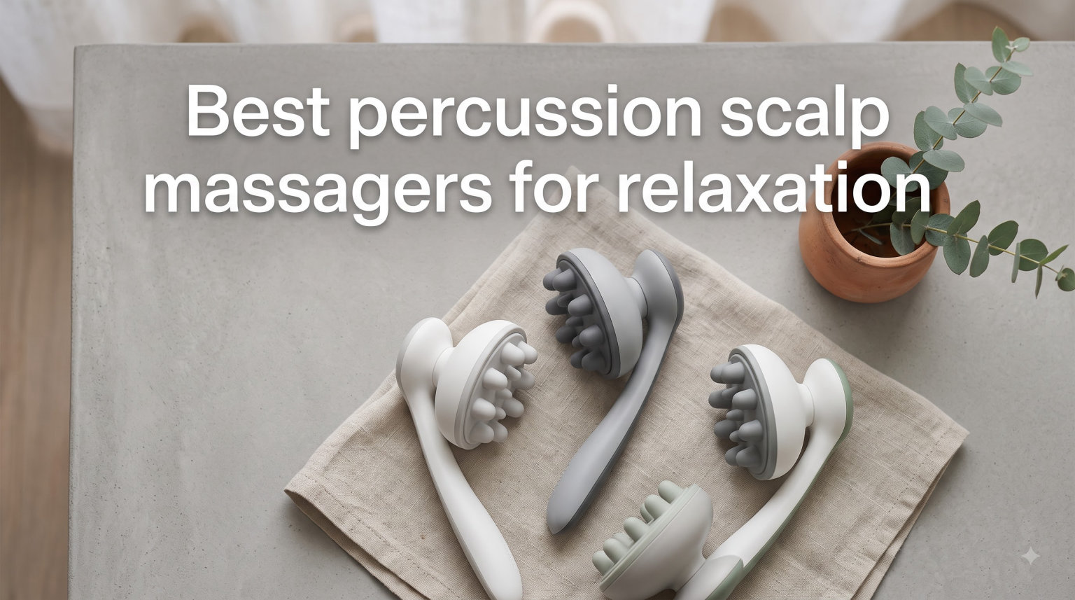 Best percussion scalp massagers for relaxation
