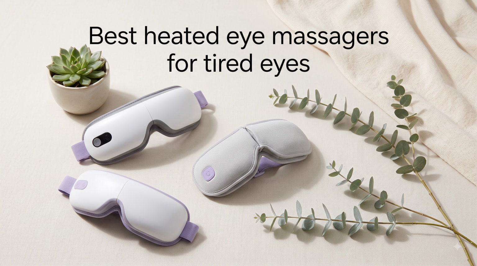 Best heated eye massagers for tired eyes
