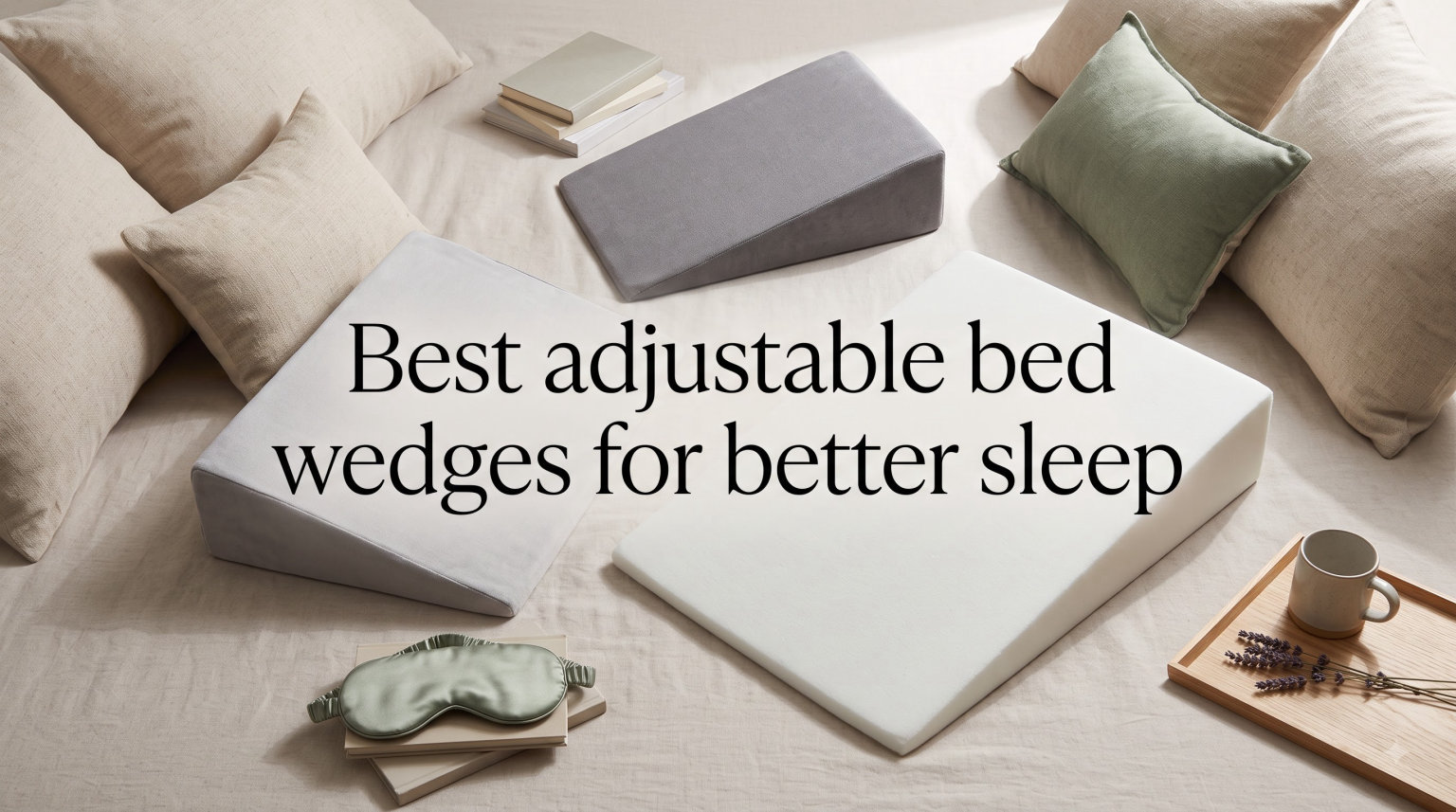Best adjustable bed wedges for better sleep