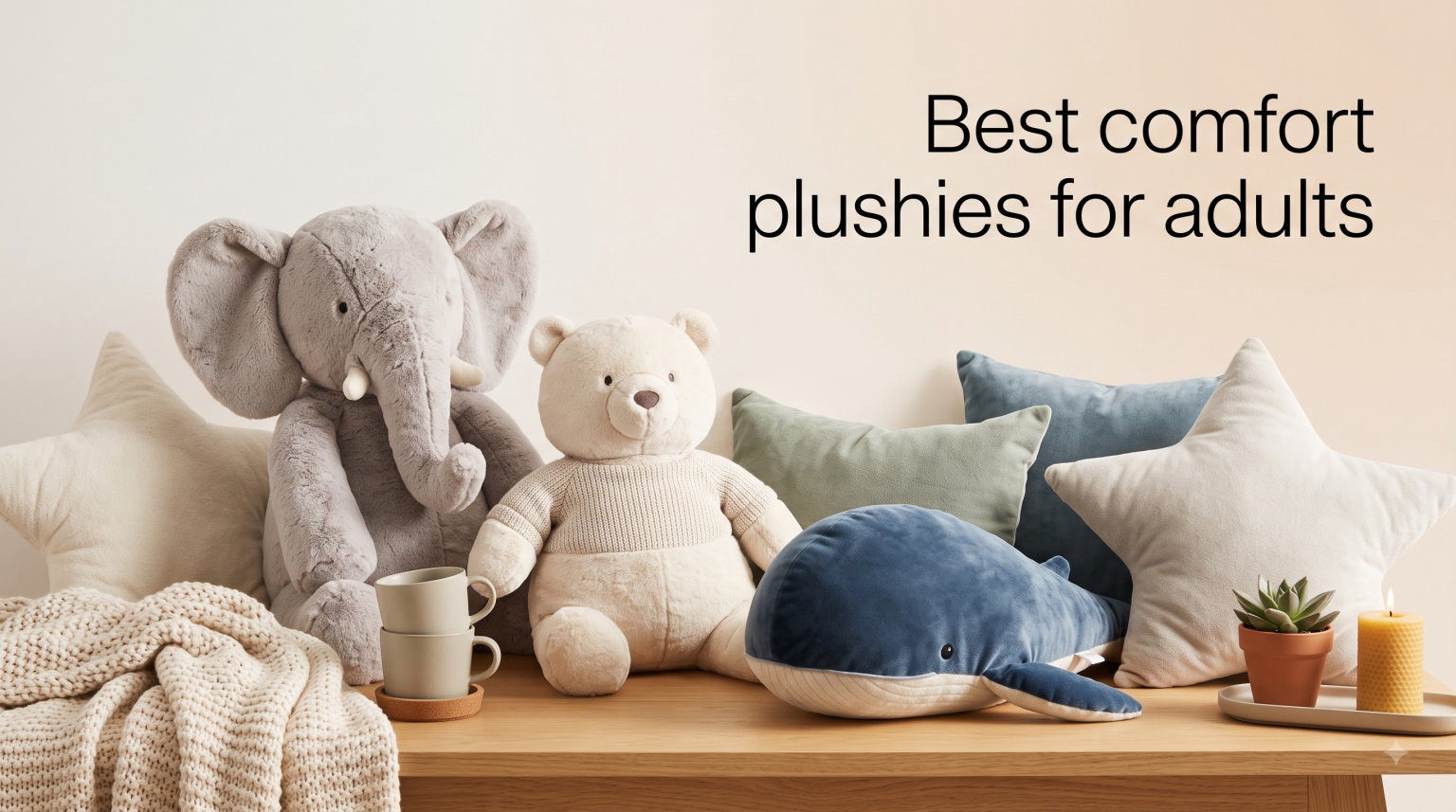 Best comfort plushies for adults