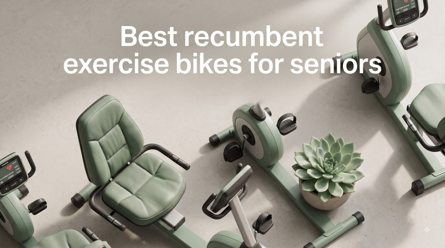 Best recumbent exercise bikes for seniors