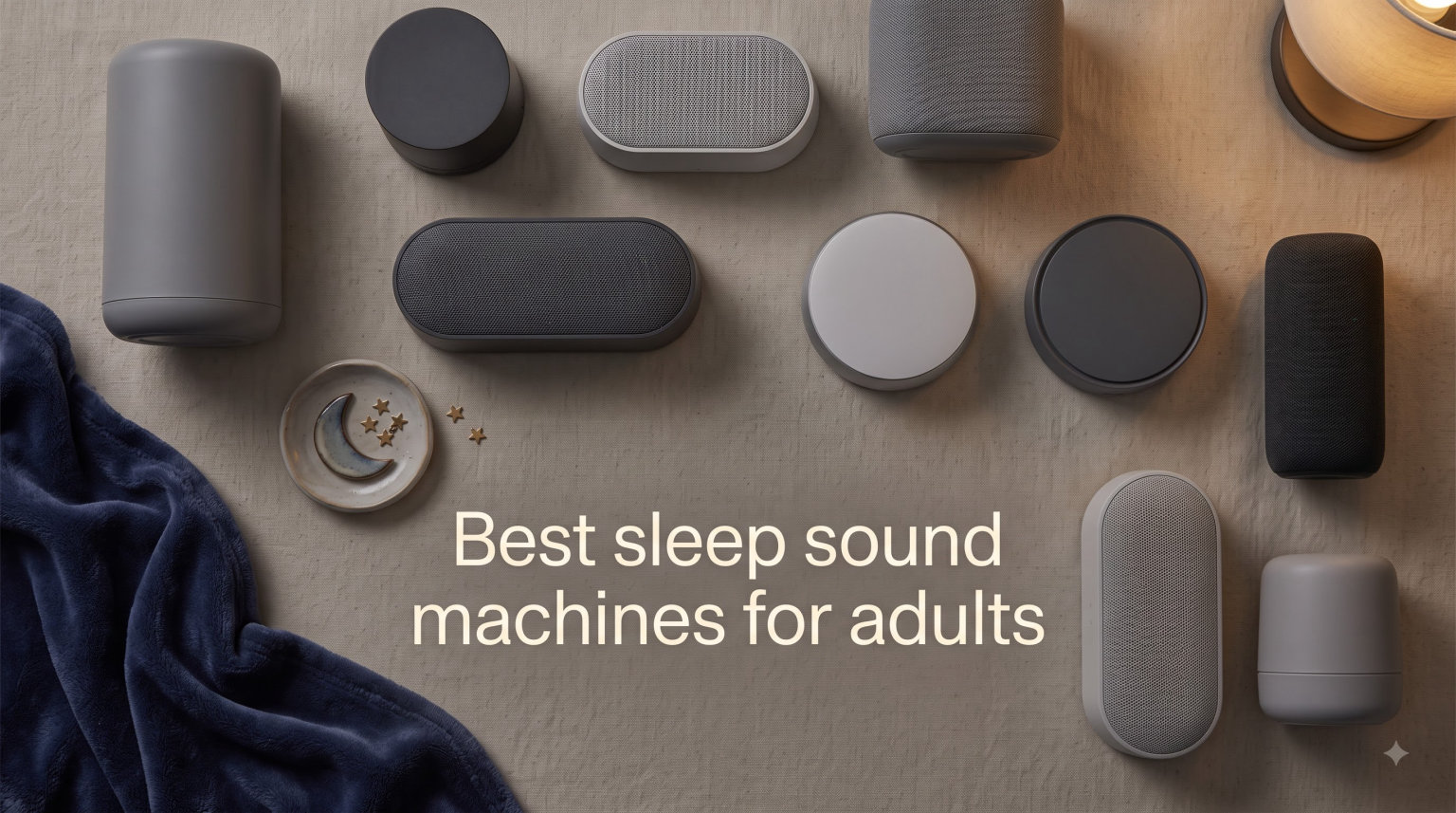 Best sleep sound machines for adults
