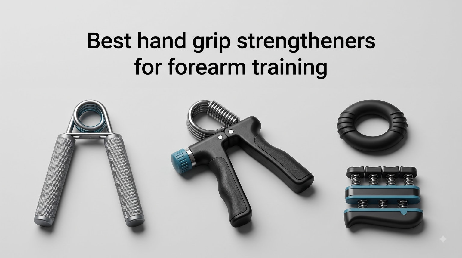 Best hand grip strengtheners for forearm training