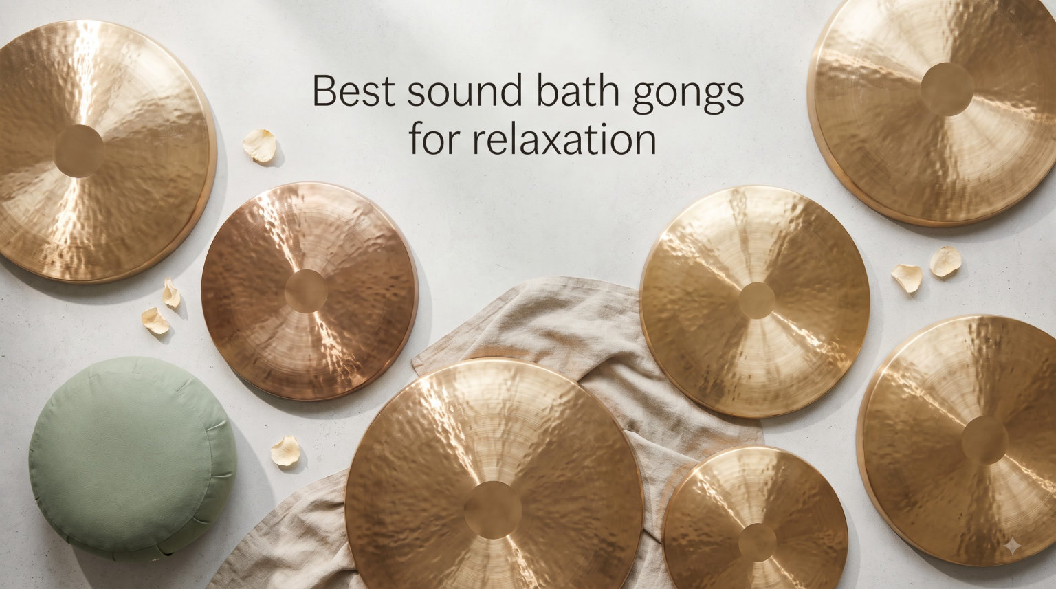 Best sound bath gongs for relaxation