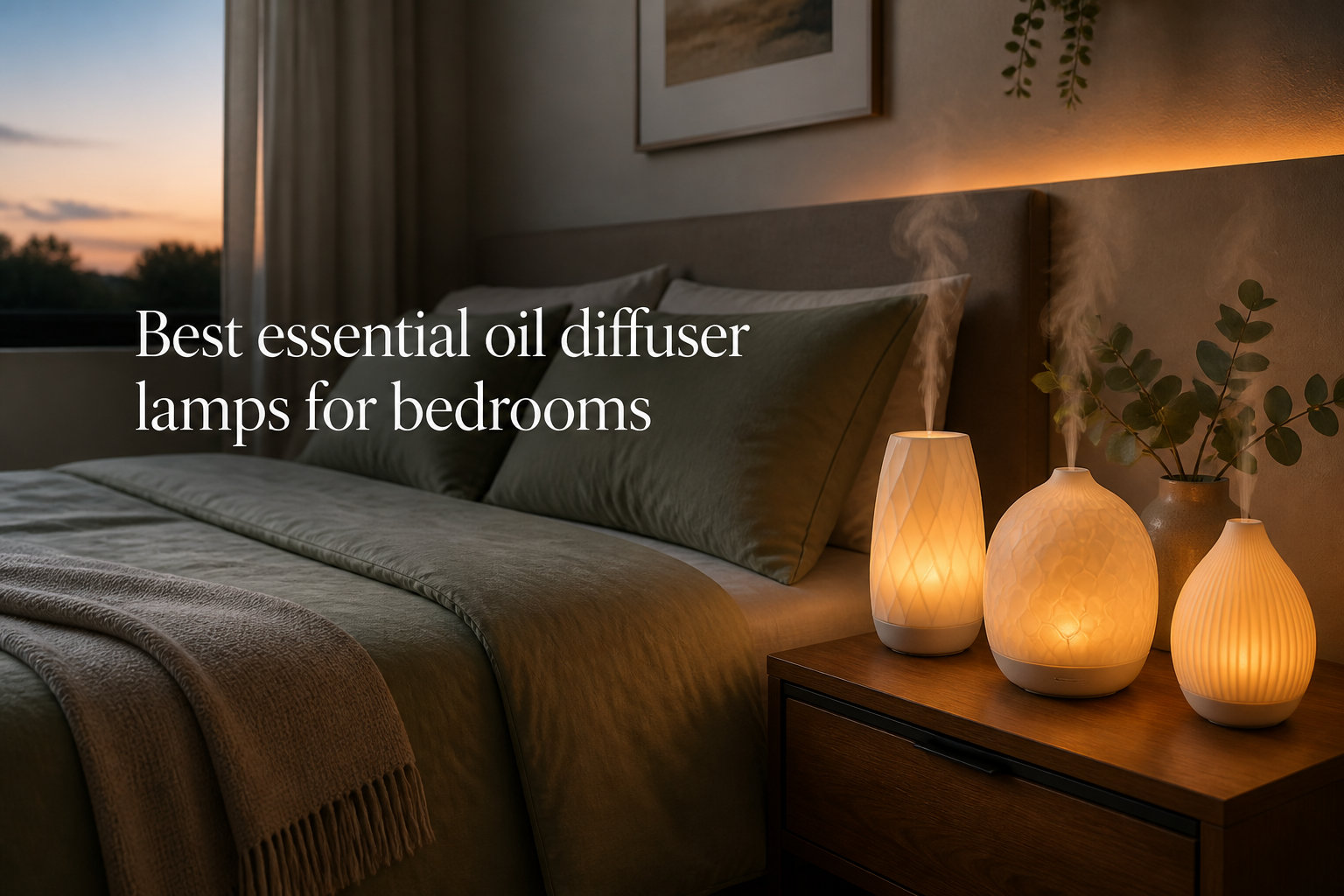 Best essential oil diffuser lamps for bedrooms