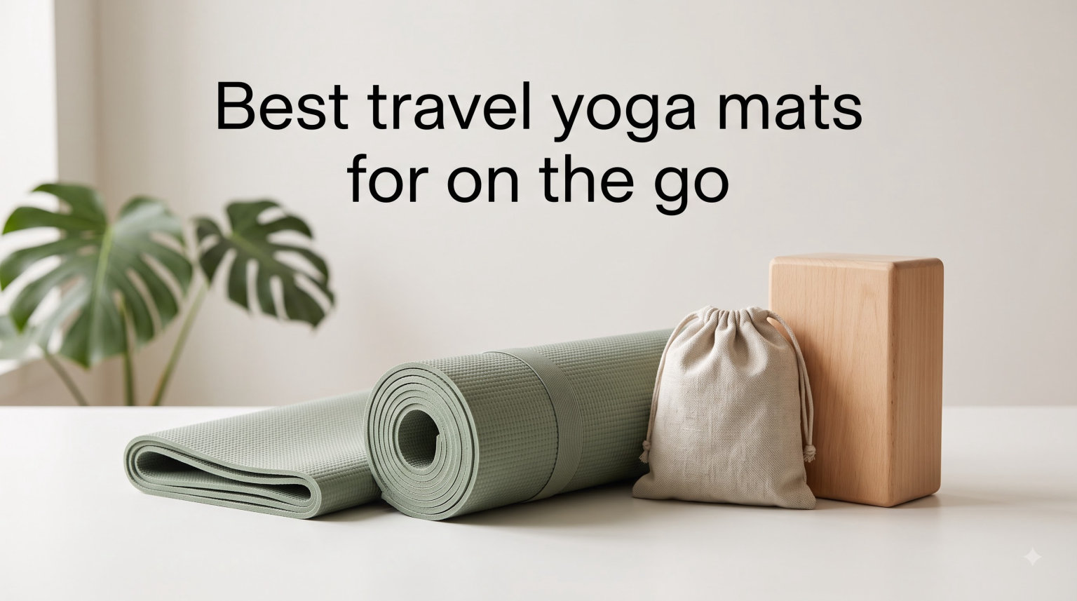 Best travel yoga mats for on the go