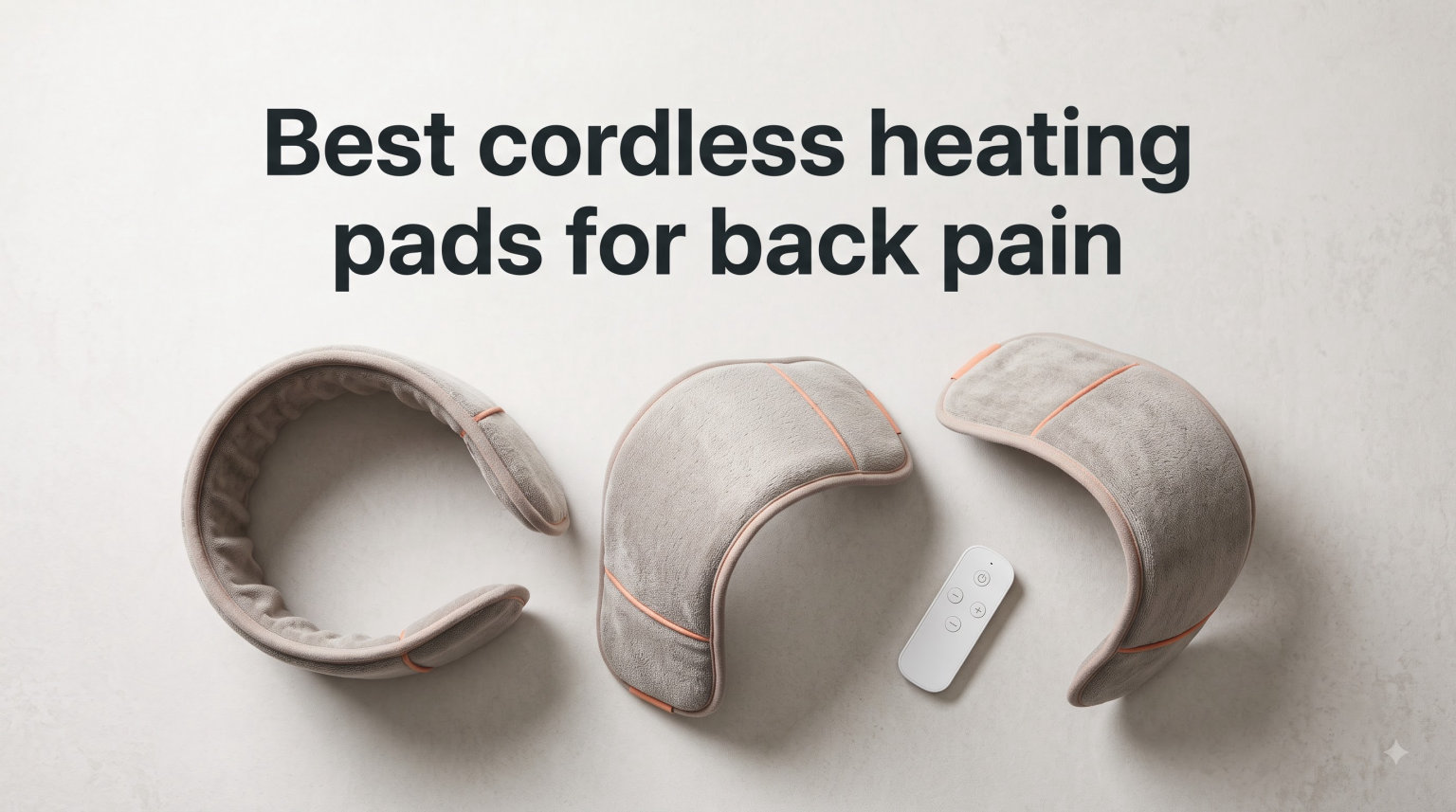 Best cordless heating pads for back pain