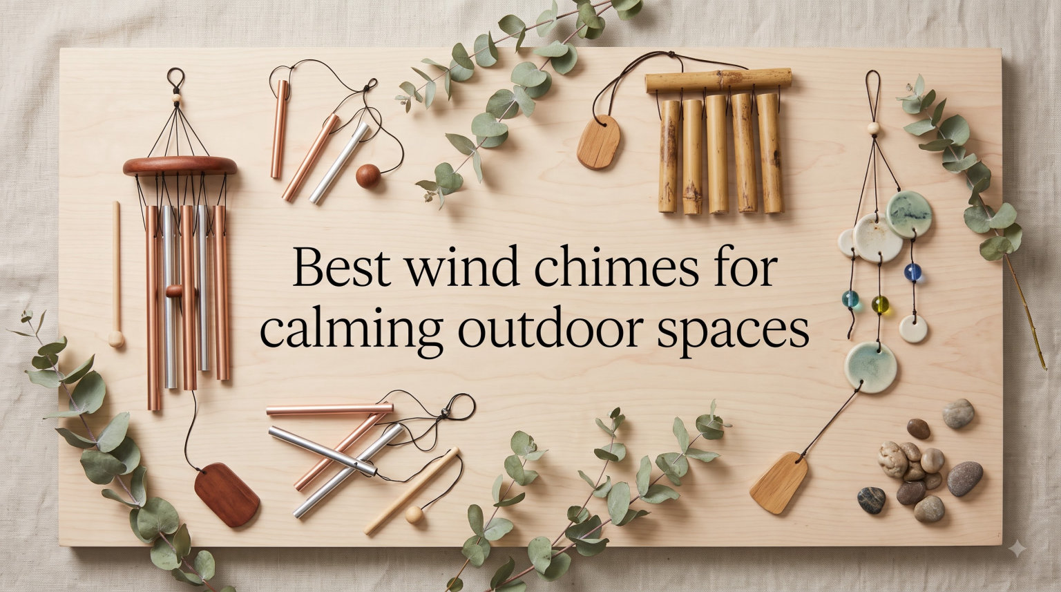Best wind chimes for calming outdoor spaces