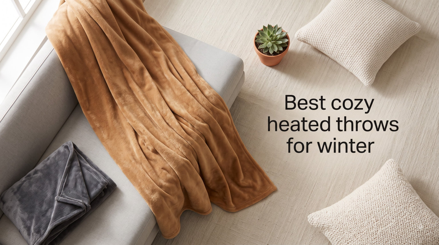 Best cozy heated throws for winter