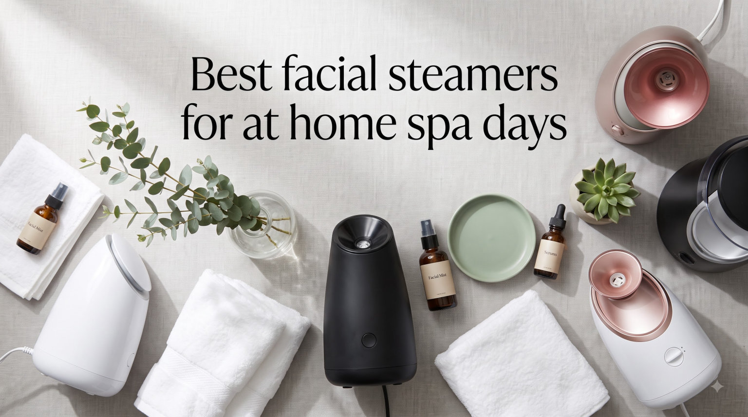 Best facial steamers for at home spa days