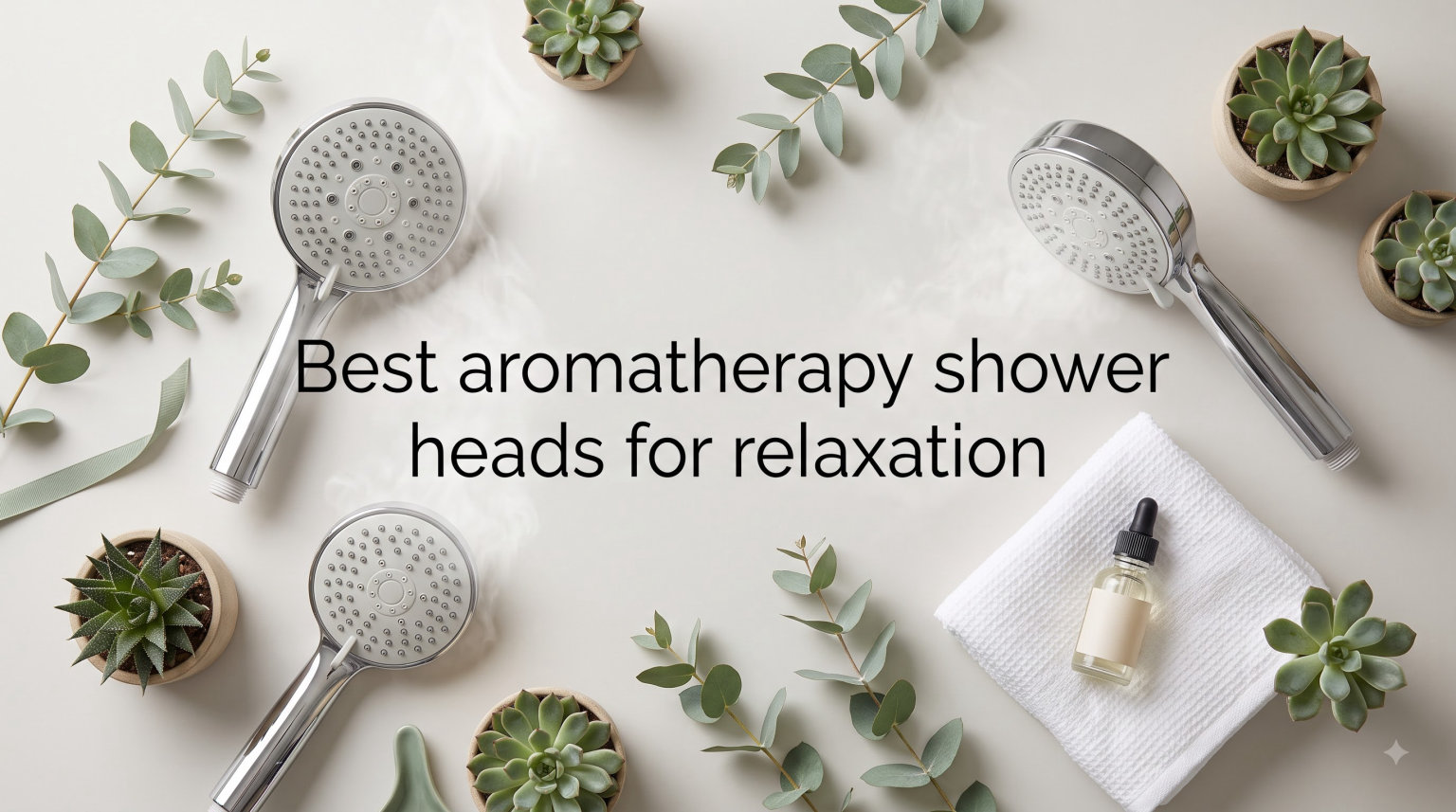 Best aromatherapy shower heads for relaxation