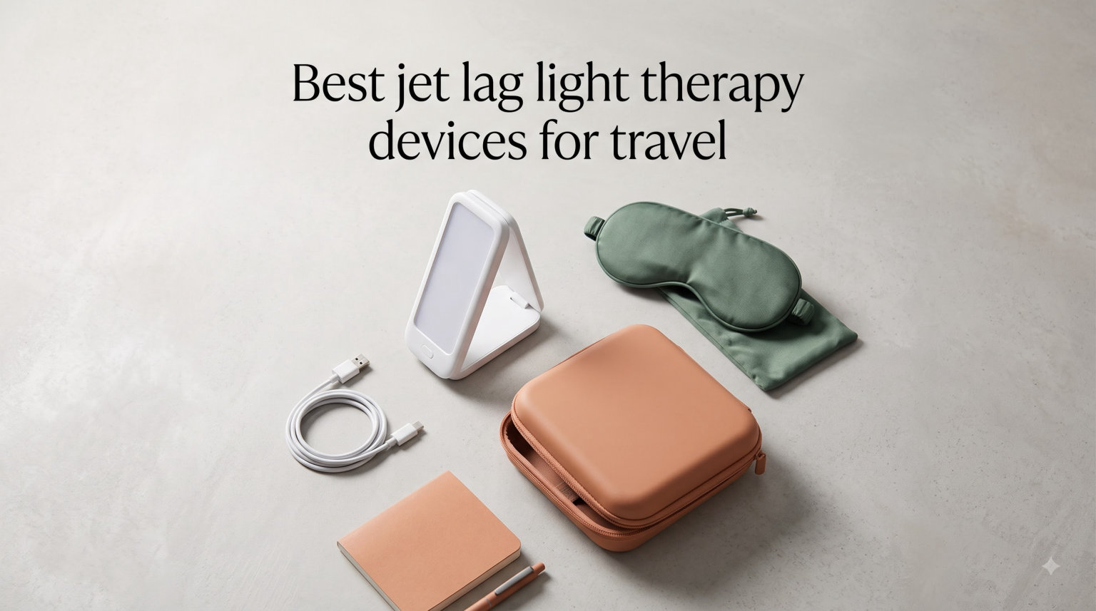 Best jet lag light therapy devices for travel