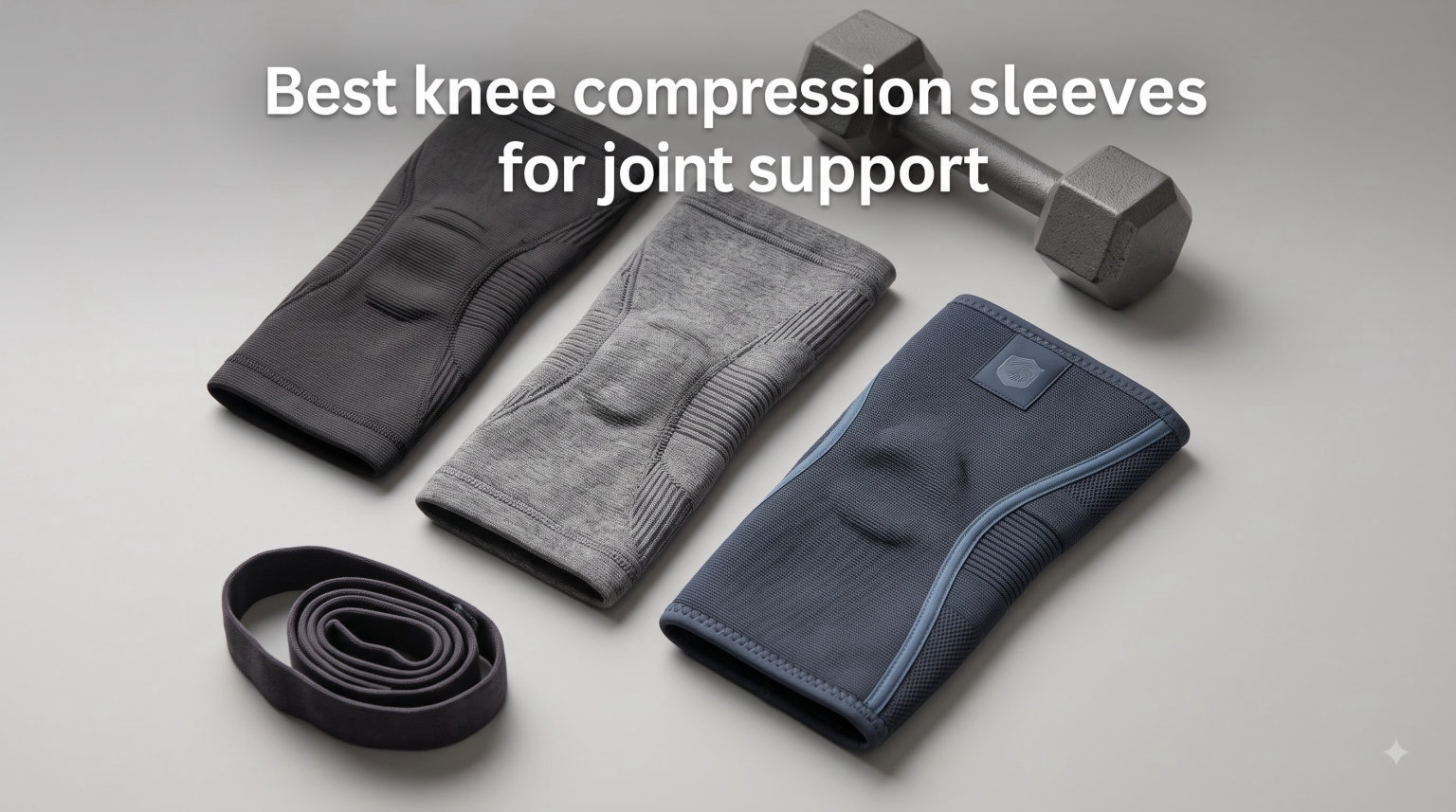 Best knee compression sleeves for joint support