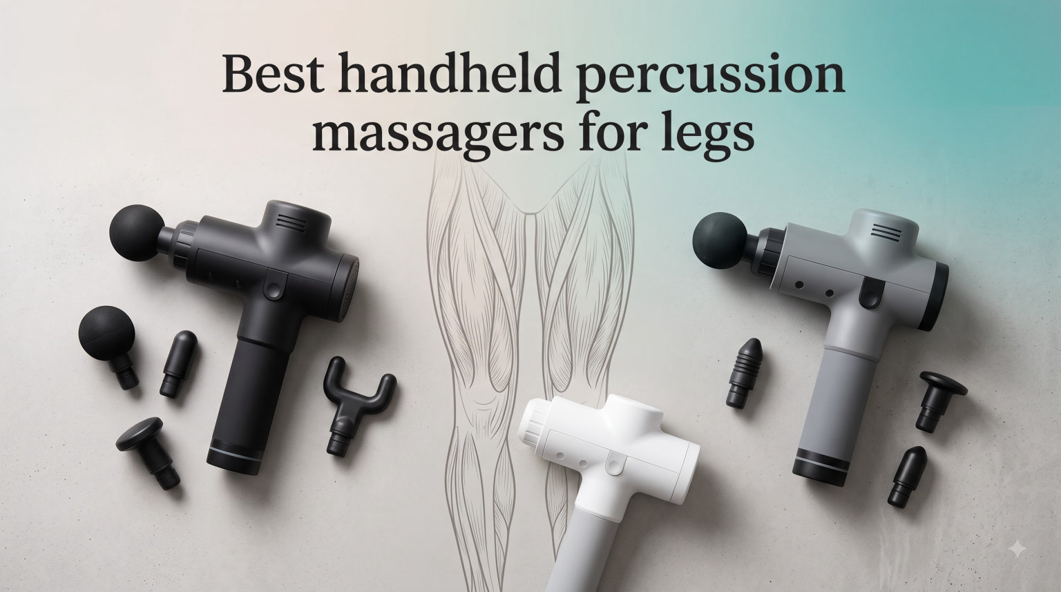 Best handheld percussion massagers for legs