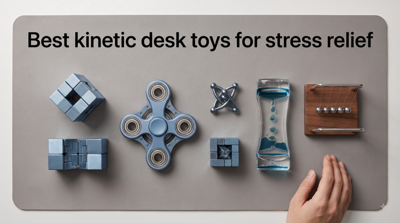 Best kinetic desk toys for stress relief