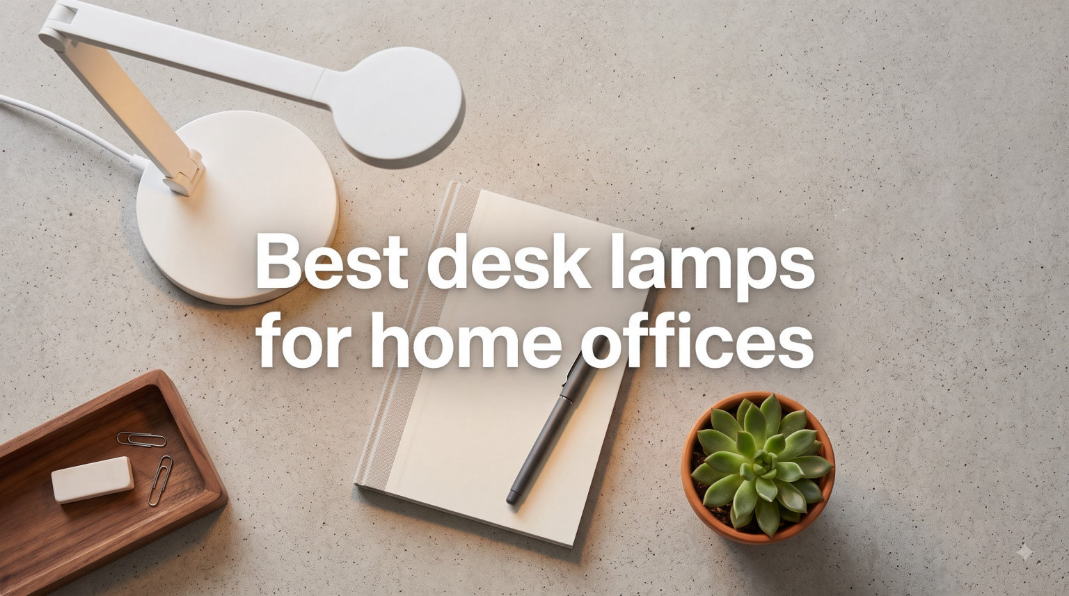 Best desk lamps for home offices