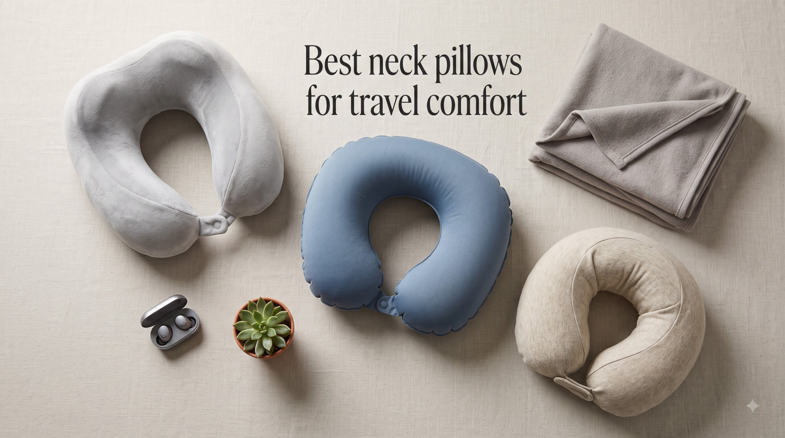 Best neck pillows for travel comfort