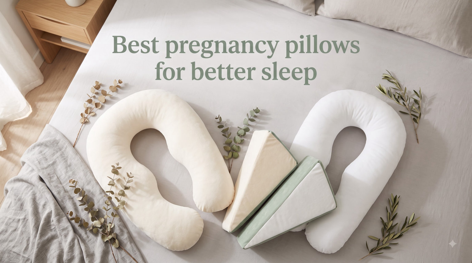 Best pregnancy pillows for better sleep