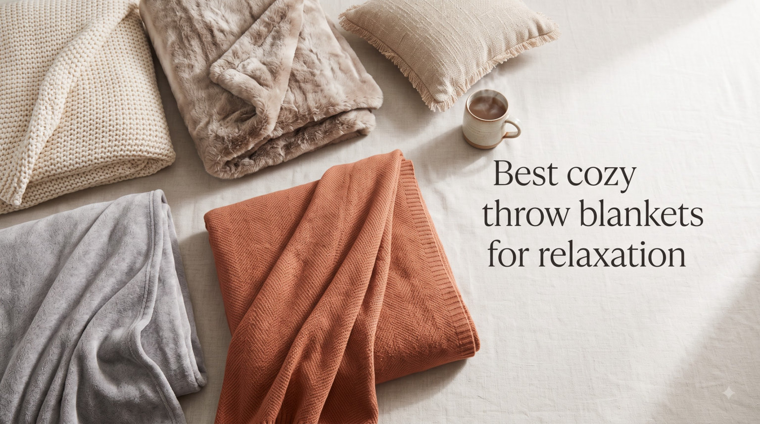 Best cozy throw blankets for relaxation