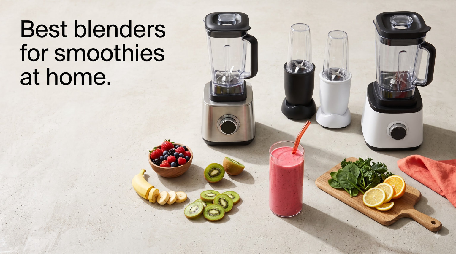 Best blenders for smoothies at home