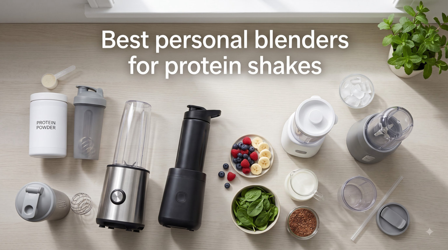 Best personal blenders for protein shakes