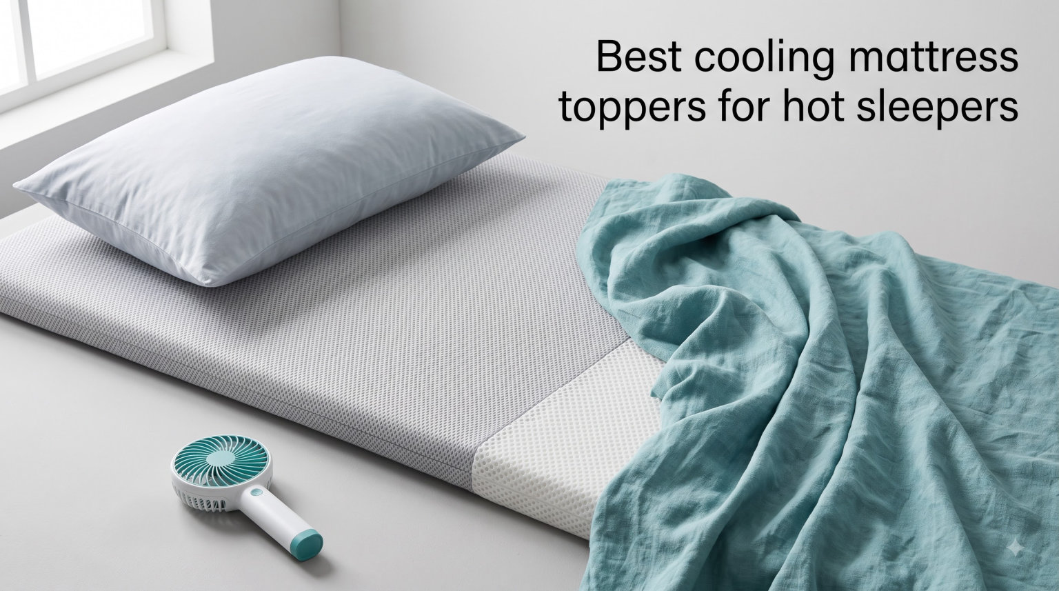 Best cooling mattress toppers for hot sleepers