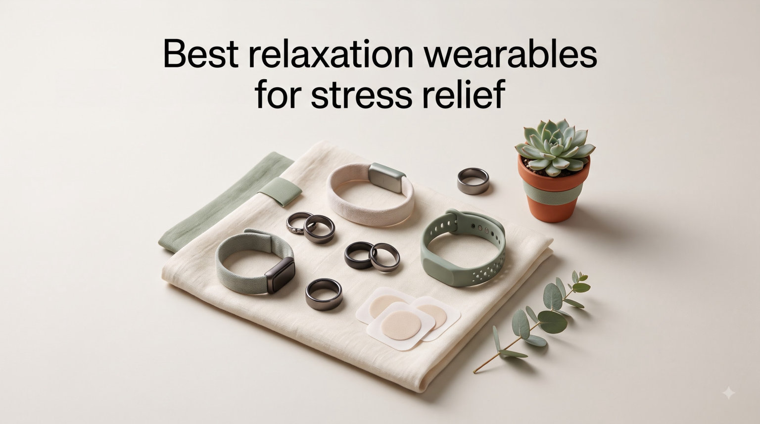Best relaxation wearables for stress relief