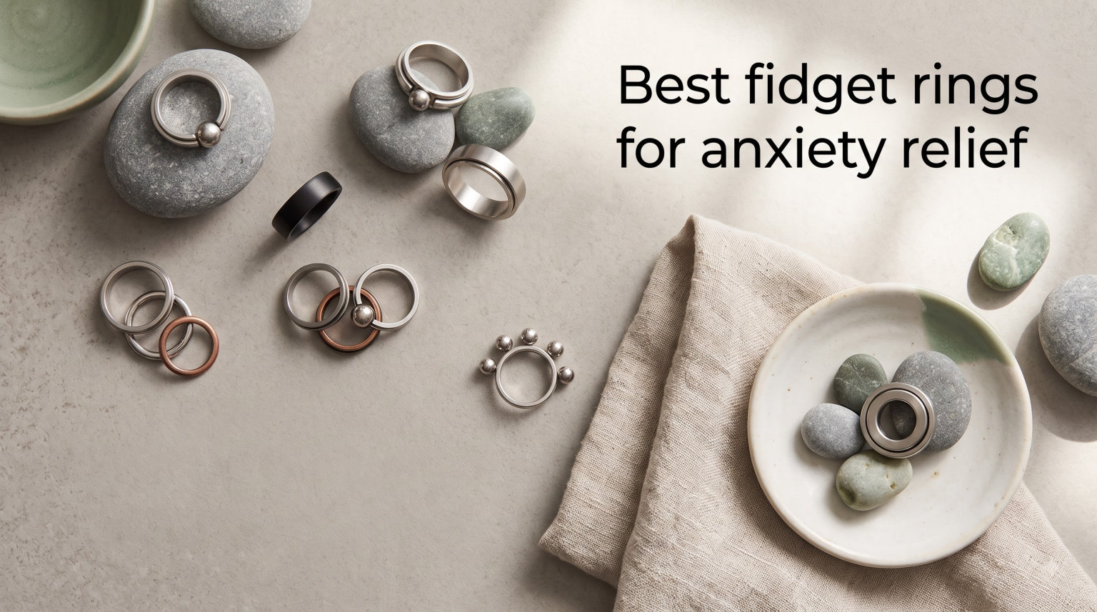 Best fidget rings for anxiety relief