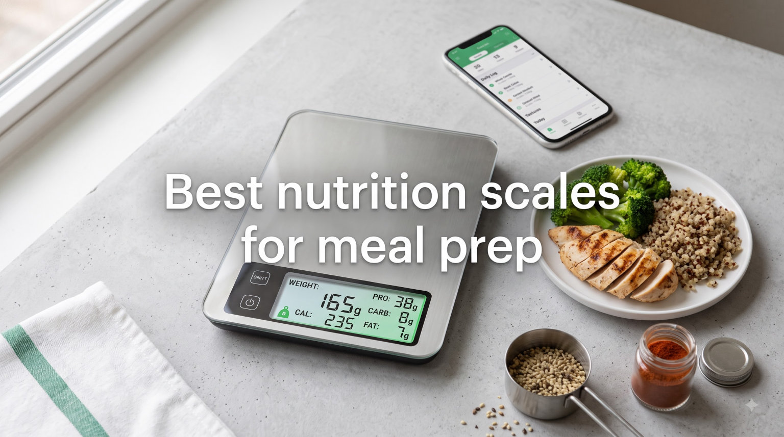Best nutrition scales for meal prep