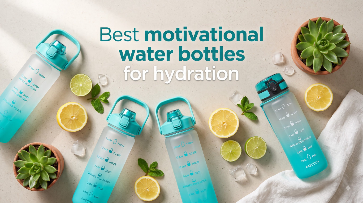 Best motivational water bottles for hydration