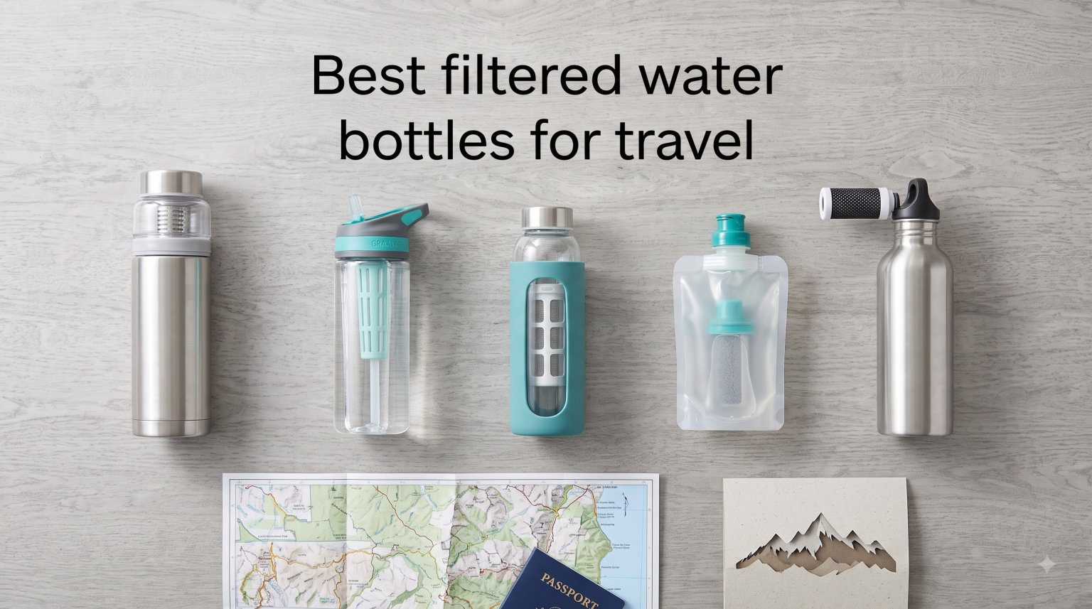 Best filtered water bottles for travel