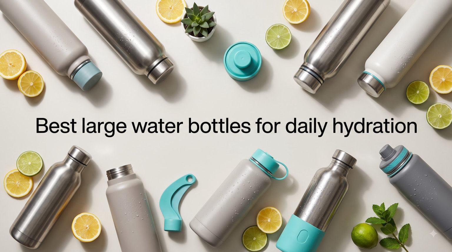 Best large water bottles for daily hydration