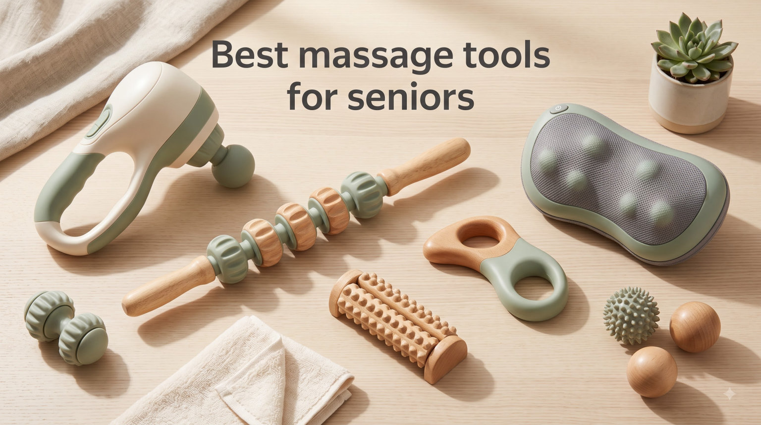 Best massage tools for seniors
