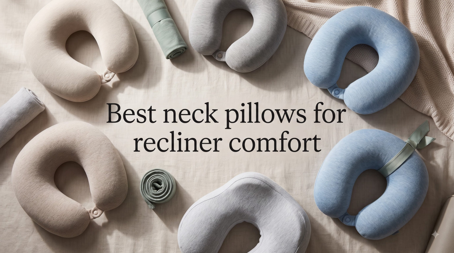 Best neck pillows for recliner comfort