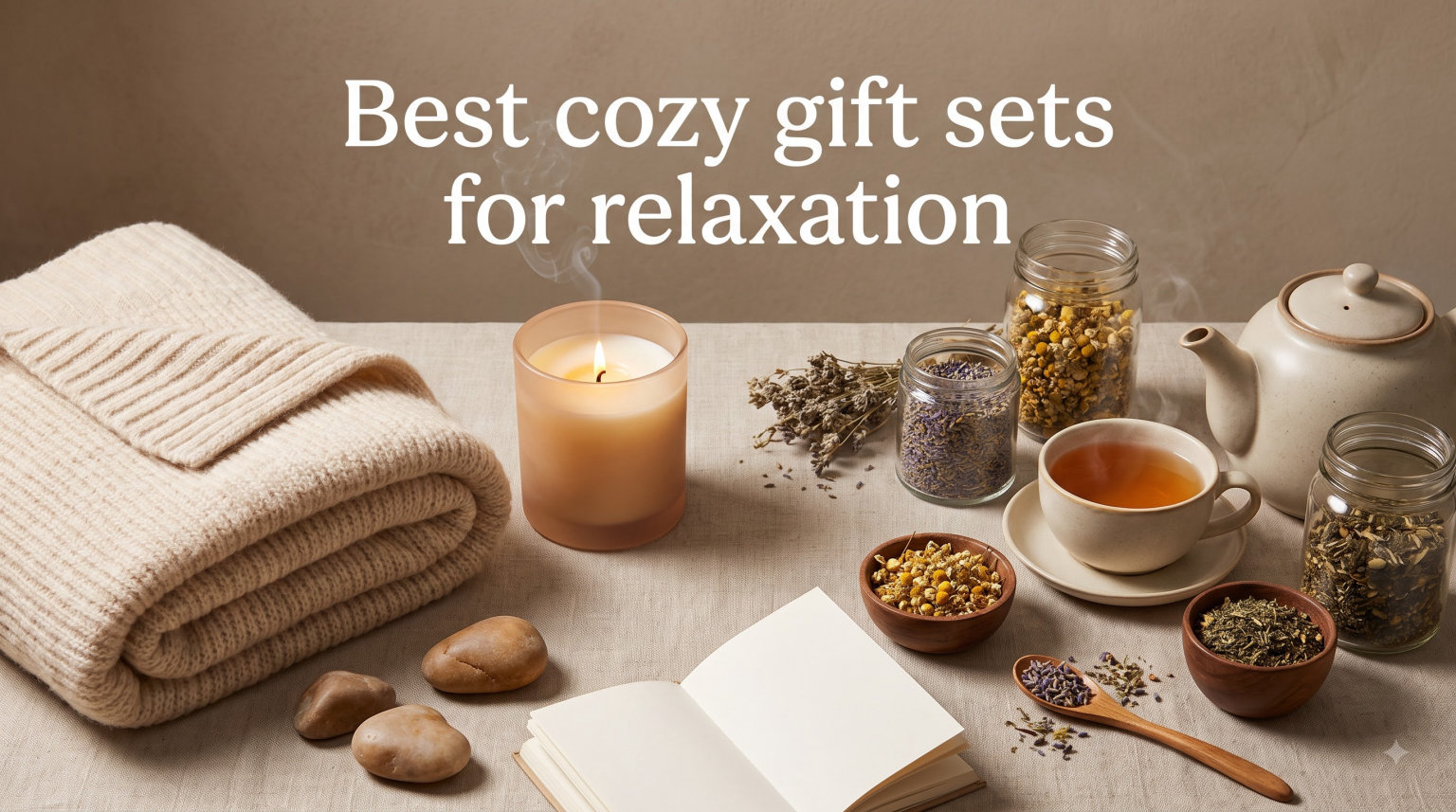 Best cozy gift sets for relaxation
