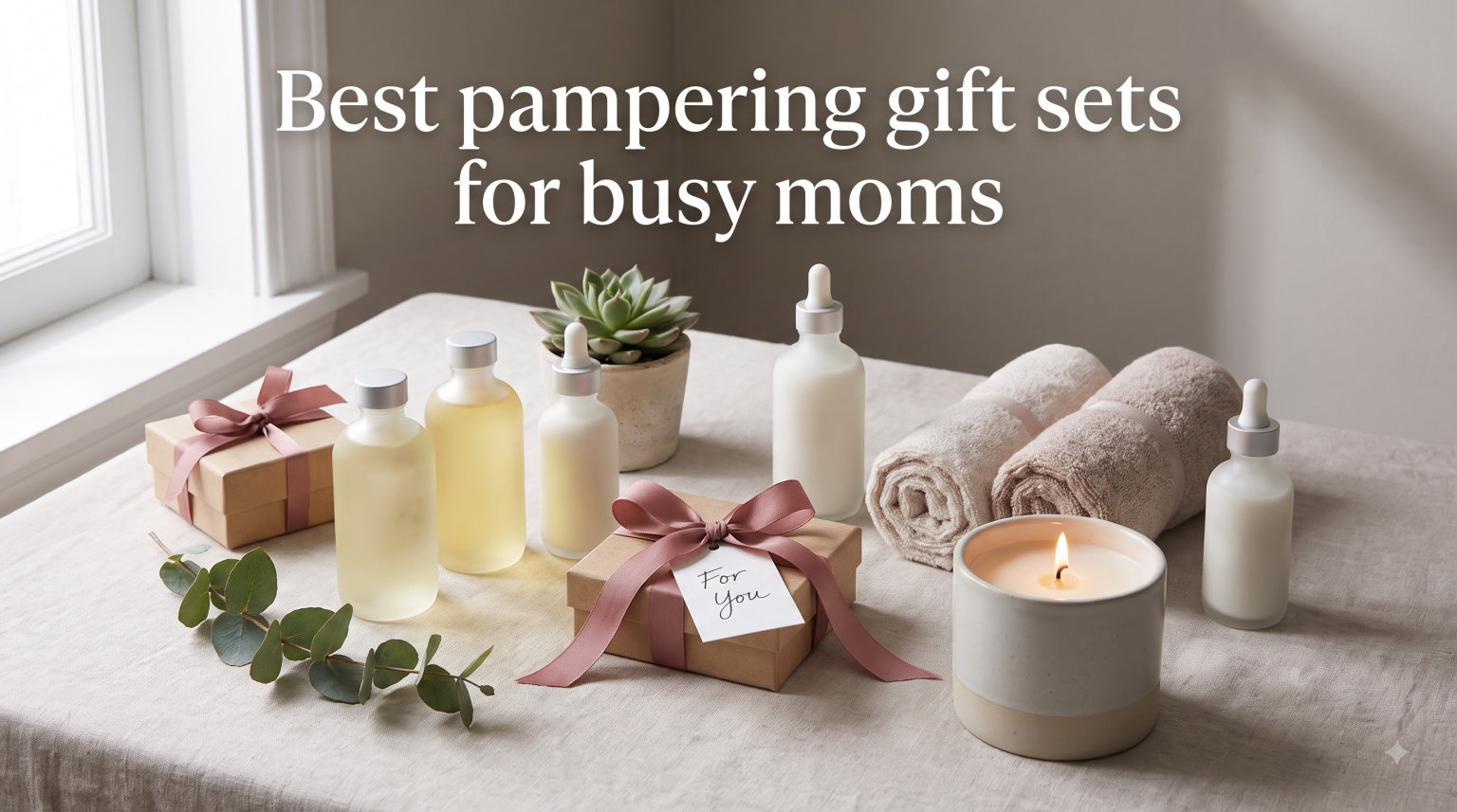 Best pampering gift sets for busy moms