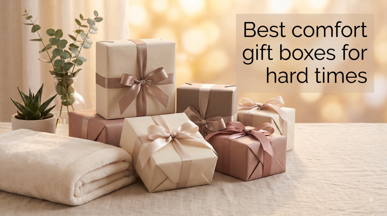 Best comfort gift boxes for hard times
