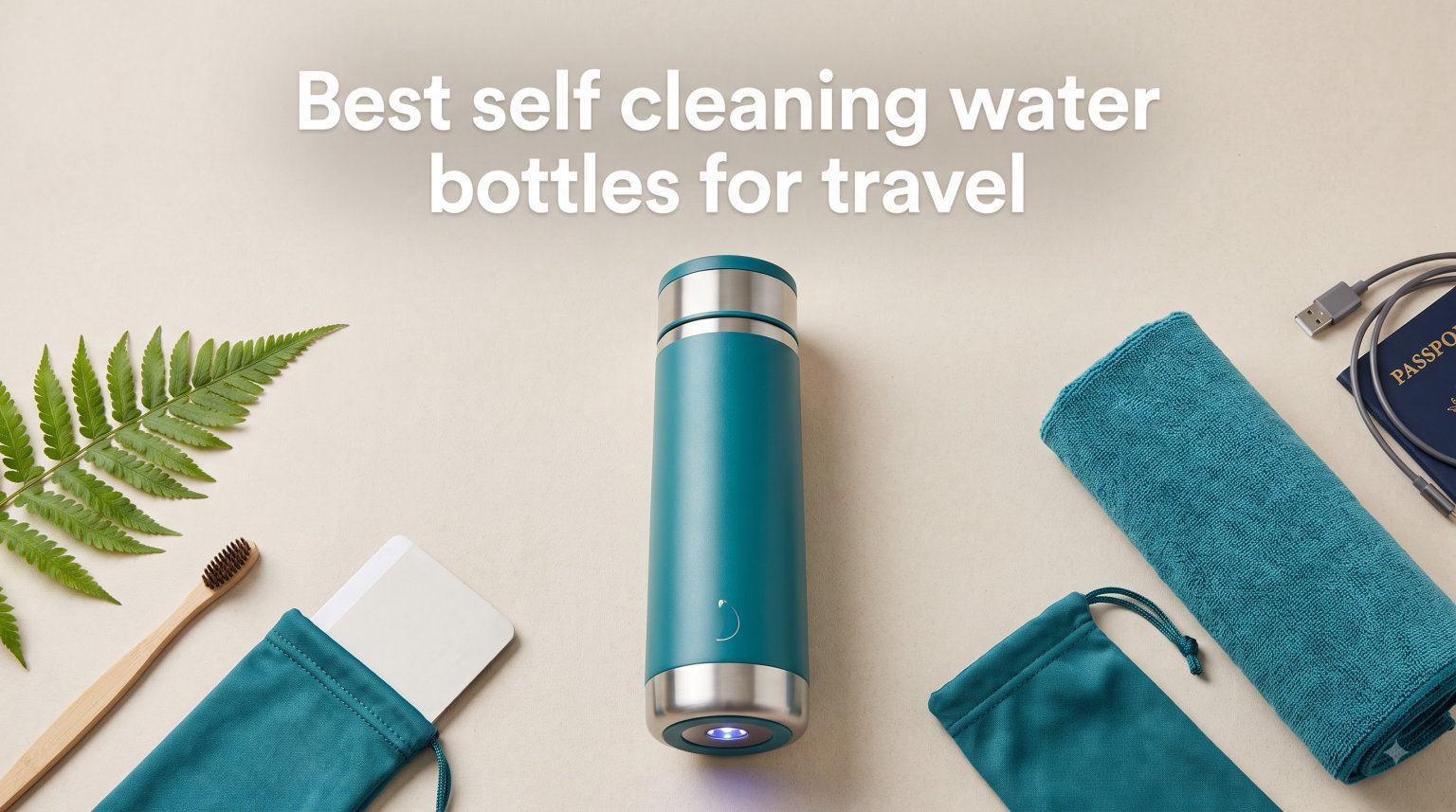 Best self cleaning water bottles for travel