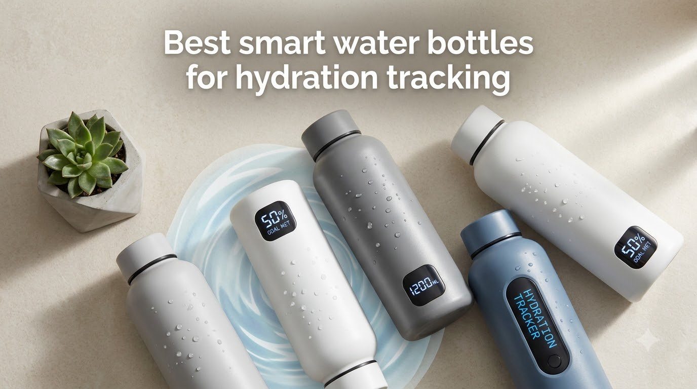 Best smart water bottles for hydration tracking