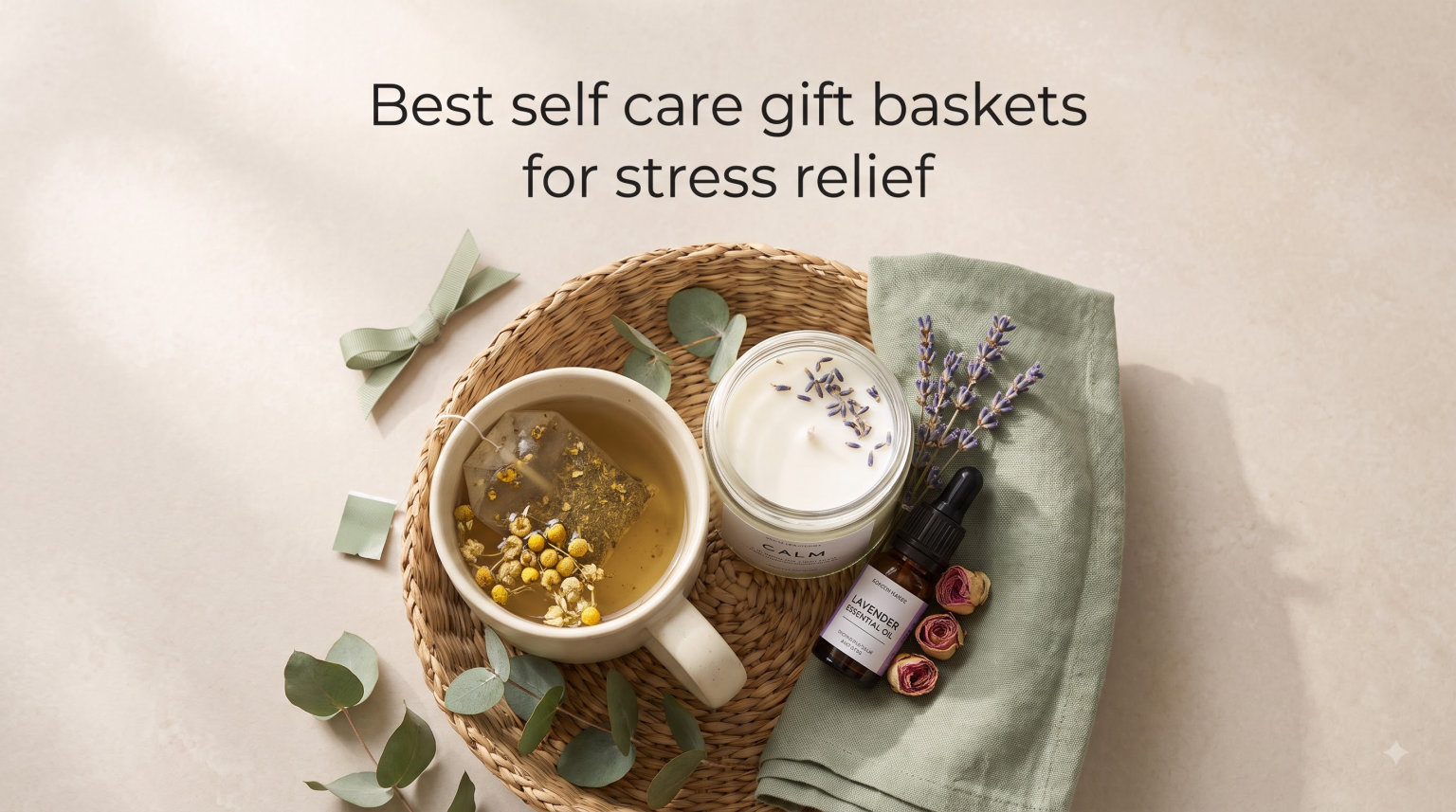Best self care gift baskets for stress relief