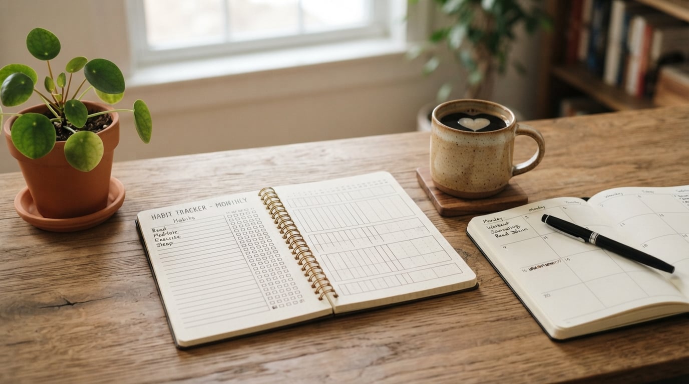 Best habit tracker journals for building routines
