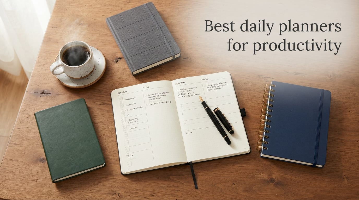 Best daily planners for productivity
