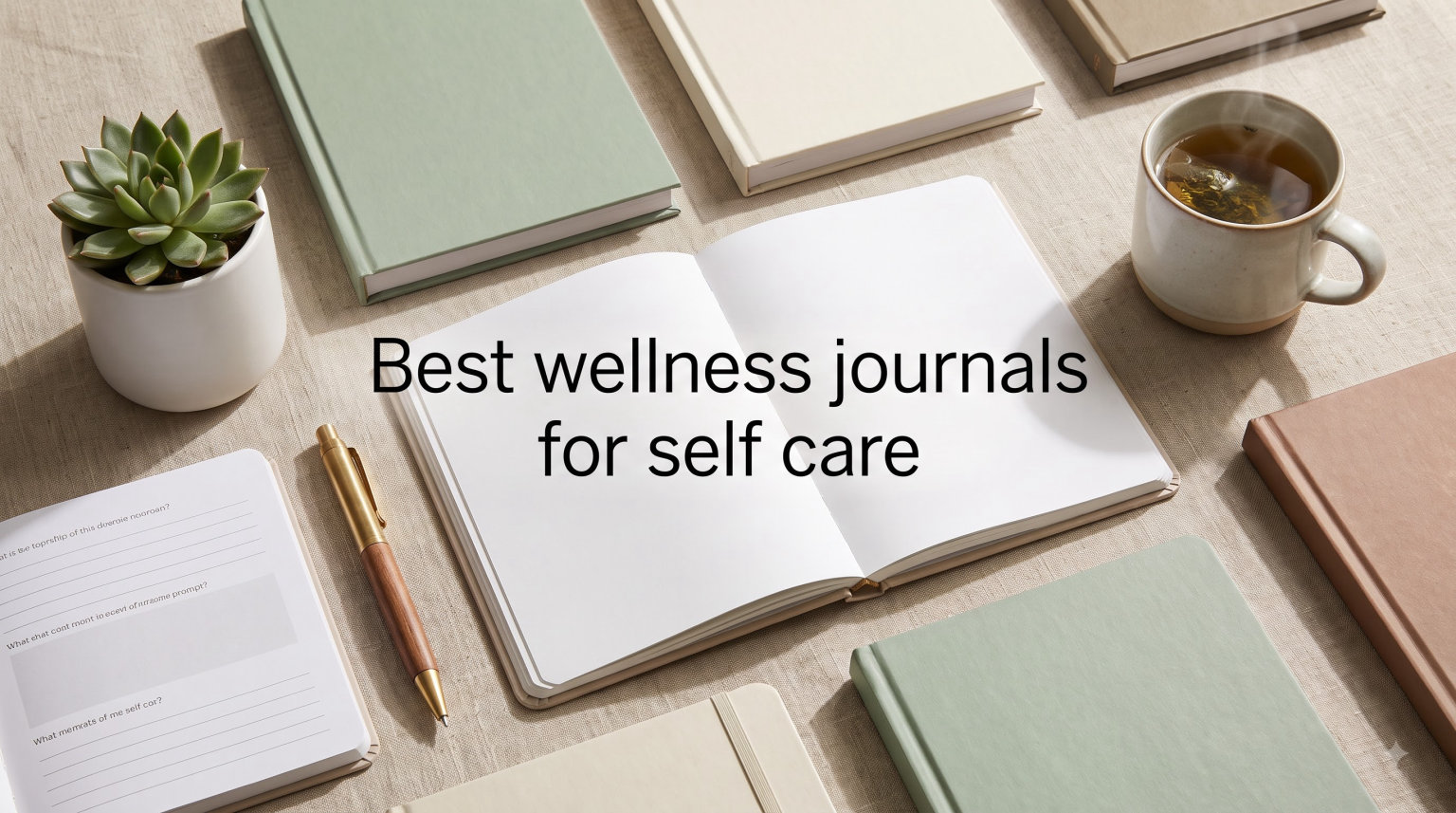 Best wellness journals for self care