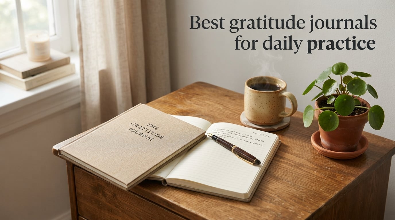 Best gratitude journals for daily practice